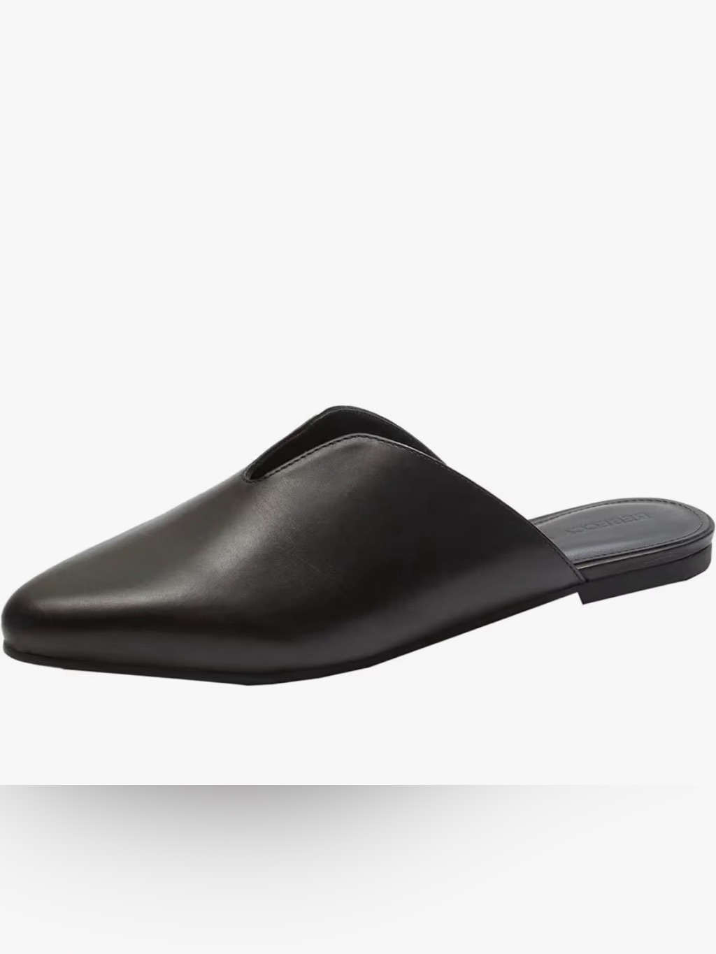 Nwot Rebecca Allen Classic Black Women’s Slip-On Mule